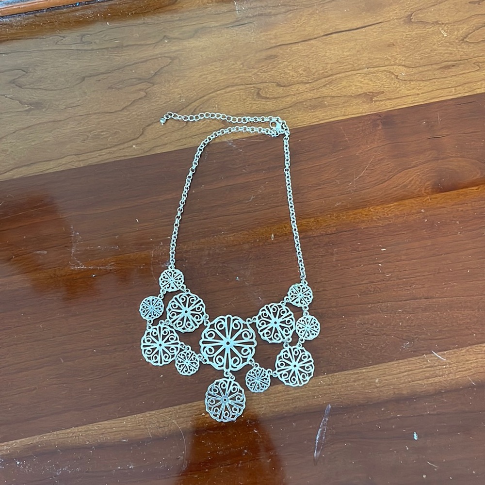 Adjustable Silver Necklace